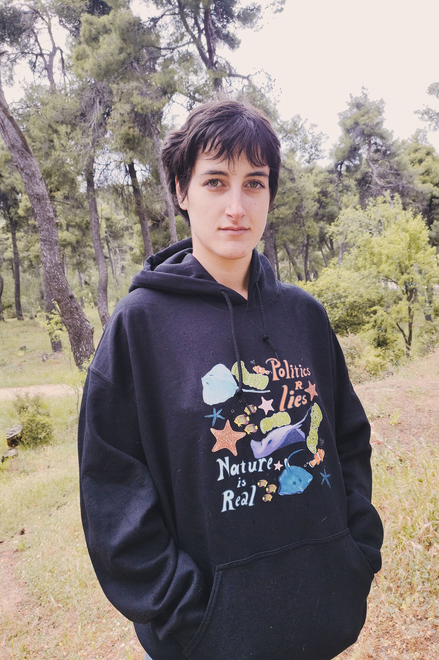 ABDUCTED Nature Is Real Hoodie