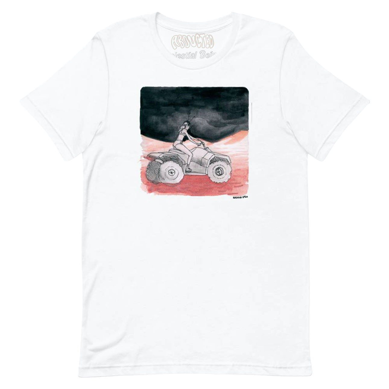 ABDUCTED Mars Rover Tee