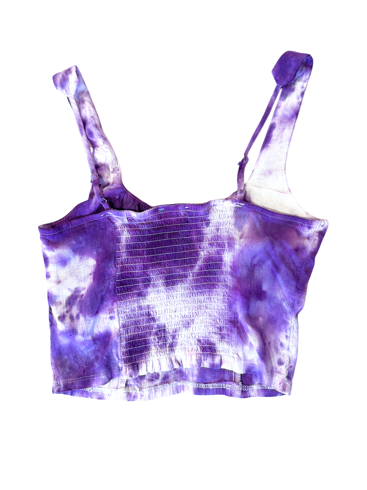 Hand Dyed Cottage Top - Amethyst