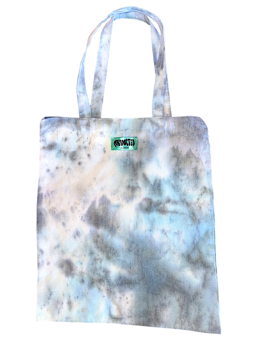 Hand Dyed Canvas Tote - Storm