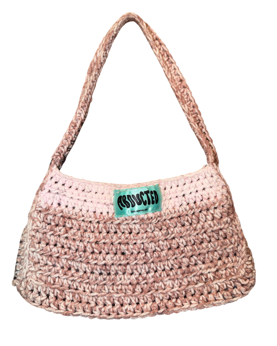 Strawberry Chocolate Milk Crochet Mini Purse