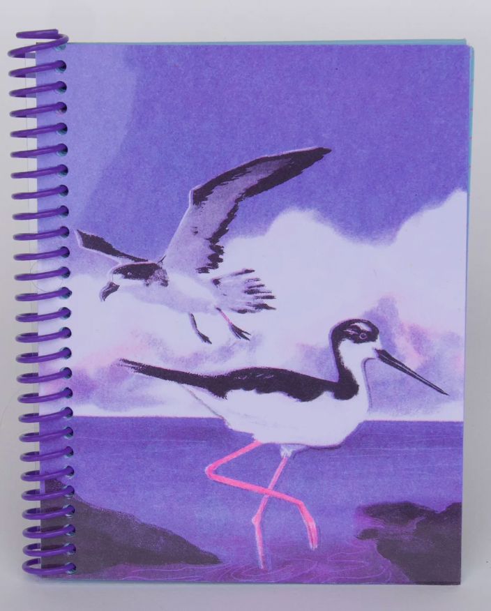 Makai Birds Spiral Bound Notebook 4x6
