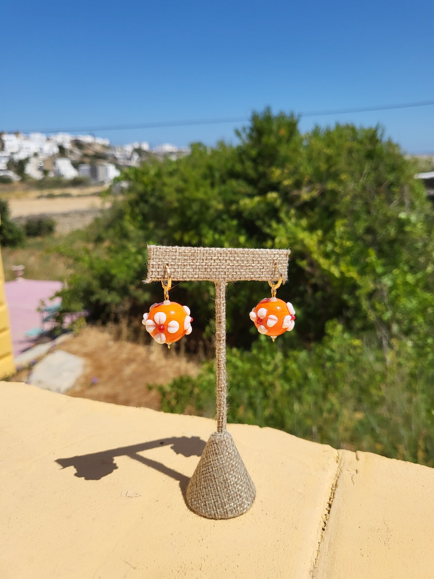 DOLPHIN MOONRISE Tulum Dangle Earrings