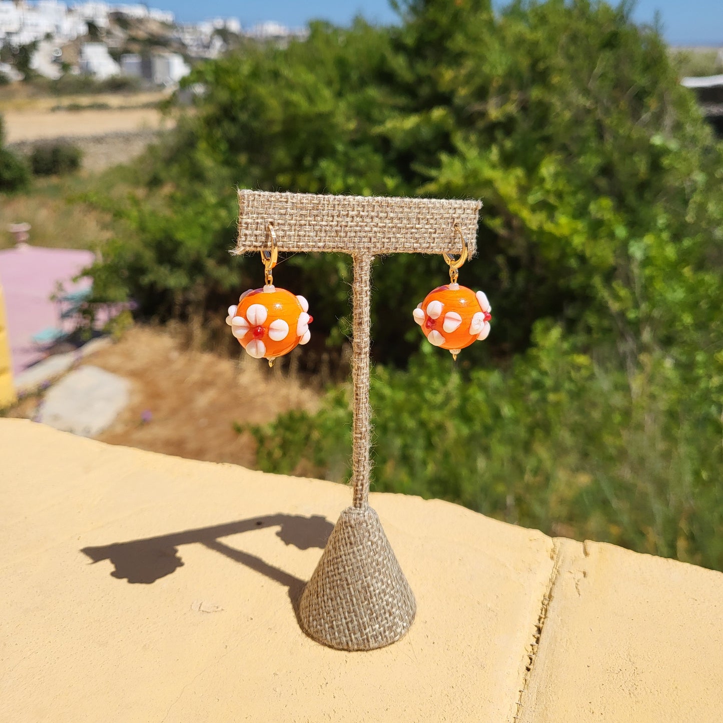 DOLPHIN MOONRISE Tulum Dangle Earrings