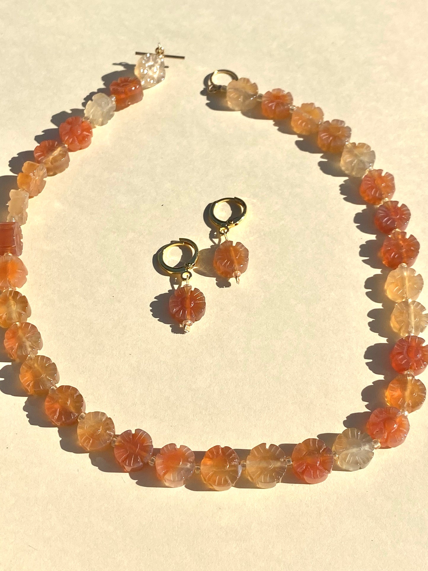 DOLPHIN MOONRISE Sun-Charged Energy Crystal Earrings