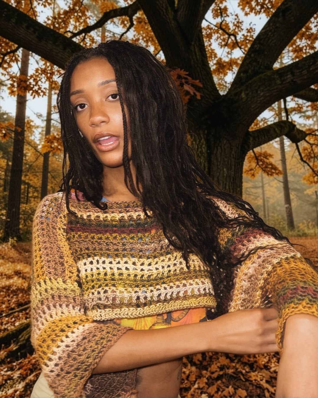Hāʻulelau Crochet Sweater