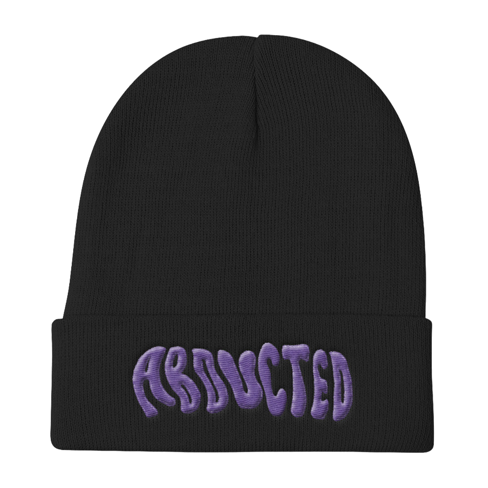 ABDUCTED Beanie in Grape Soda