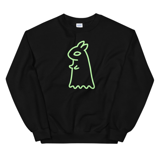 ABDUCTED Ghost Bunny Crewneck Sweater