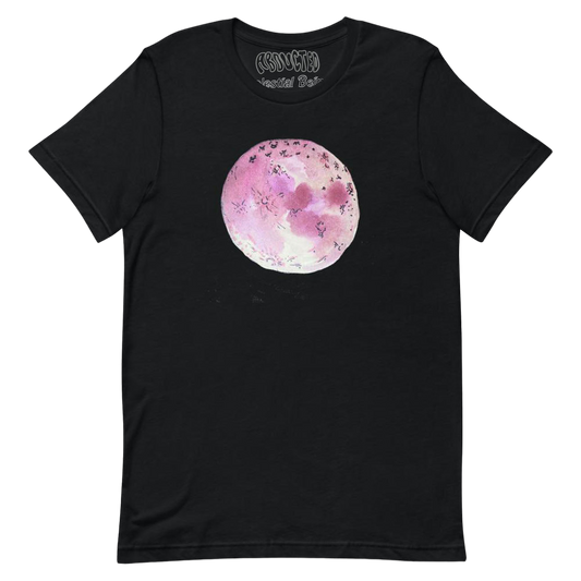 ABDUCTED Pink Supermoon tee