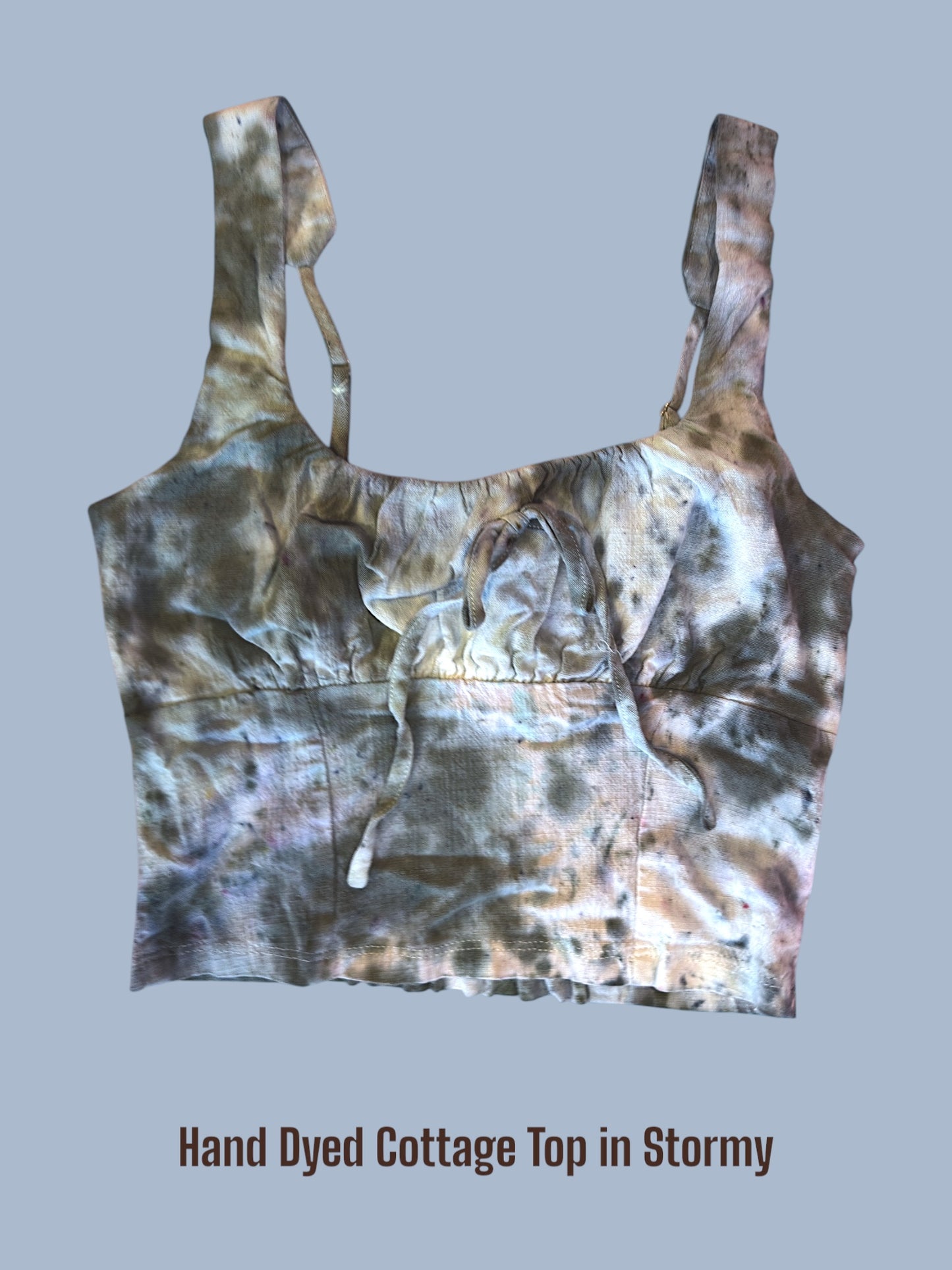 Hand Dyed Cottage Top - Storm