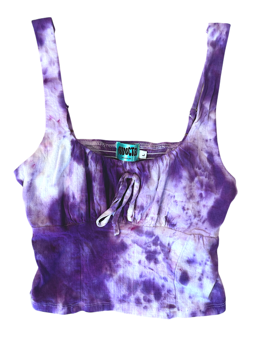 Hand Dyed Cottage Top - Amethyst