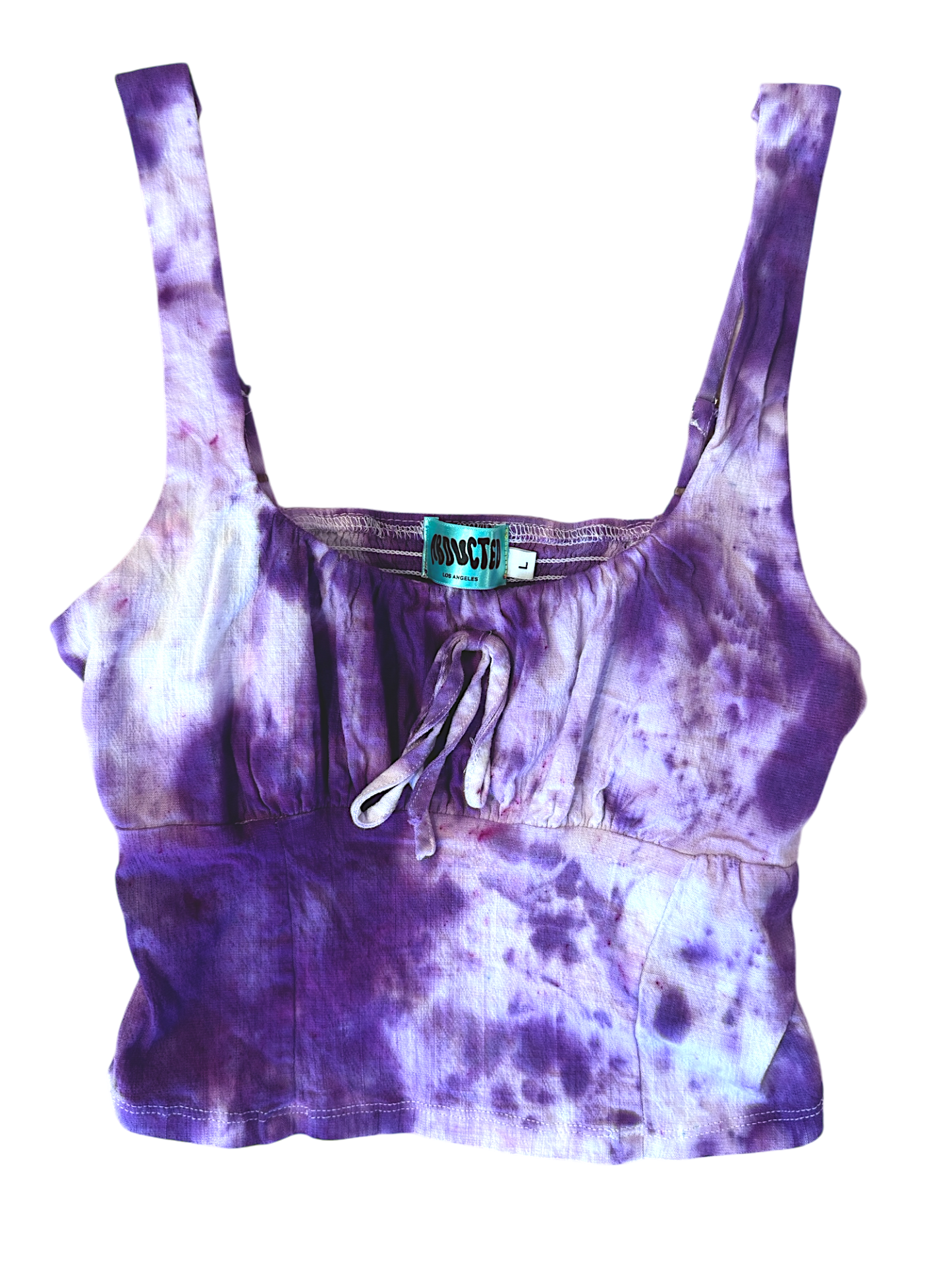Hand Dyed Cottage Top - Amethyst