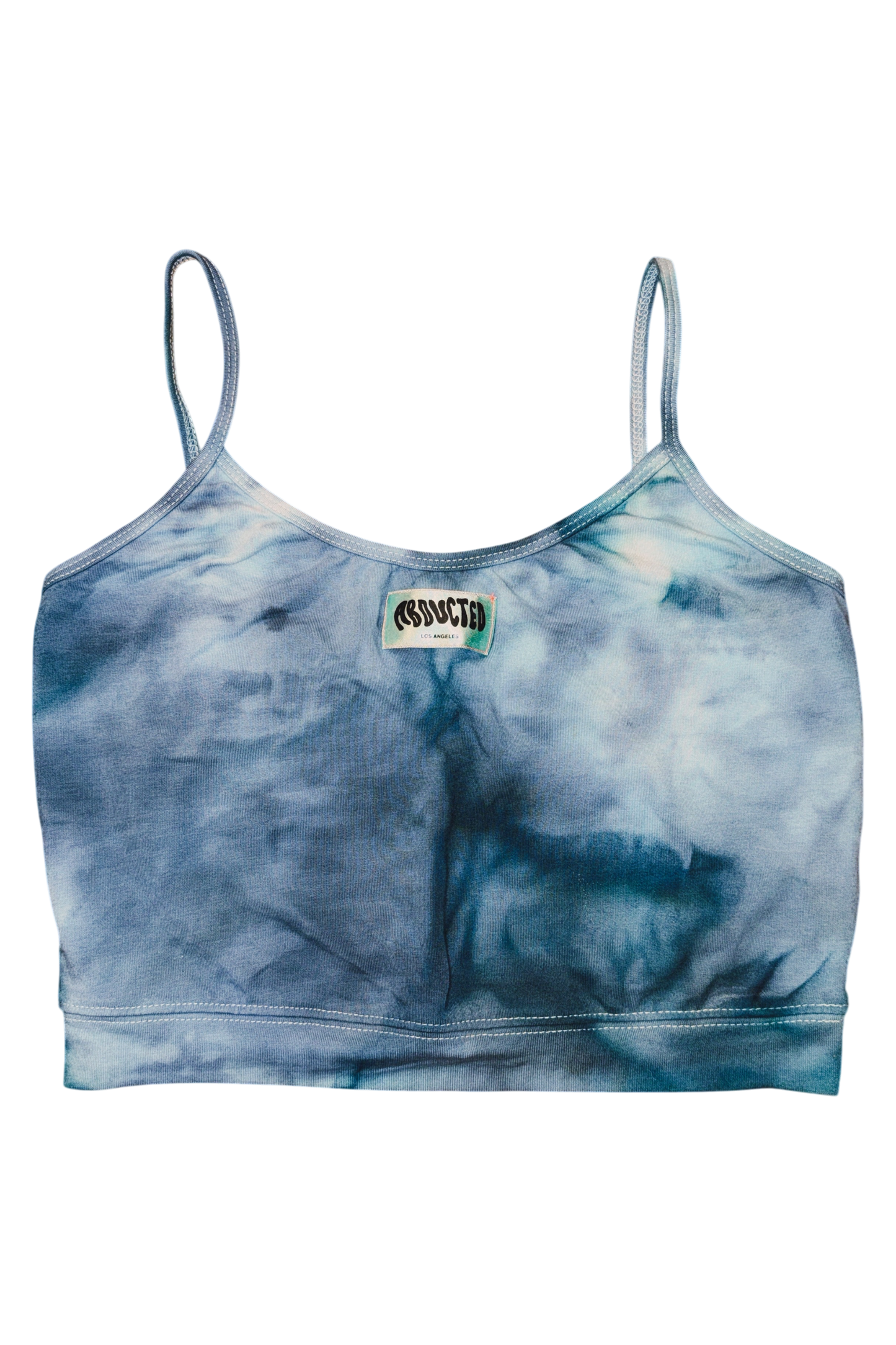 Hand-Dyed Cotton Pilates Top - Indigo