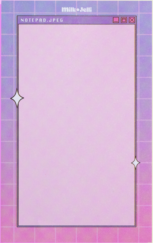 Retro Tech Legal Notepad