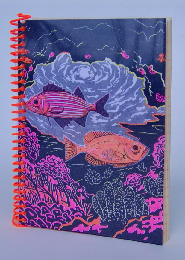 Reef Fish Spiral Bound Notebook