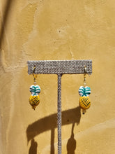 DOLPHIN MOONRISE Pineapple Dangle Earrings