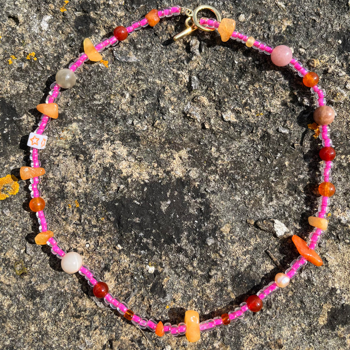 DOLPHIN MOONRISE Fruit Juice Choker
