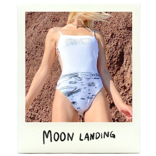 ABDUCTED Moon Landing Lace-Up Swimsuit *PREORDER*