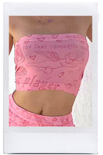 ABDUCTED Pink Player Tube Top *PREORDER*