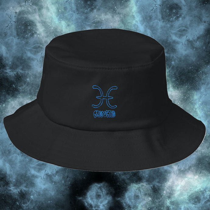 ABDUCTED Pisces Old School Bucket Hat