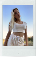 ABDUCTED Velvet Romance Crop Top *PREORDER*