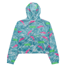 ABDUCTED Dolphin Water Cropped Windbreaker