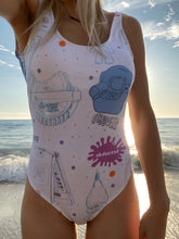 ABDUCTED Nostalgia One-Piece Swimsuit *PREORDER*