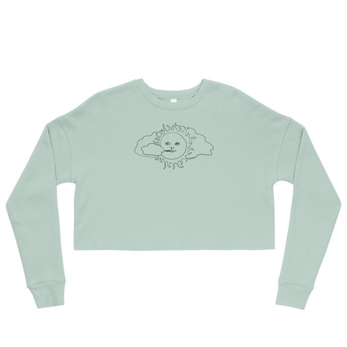 ABDUCTED Sun Stoned Cropped Sweater