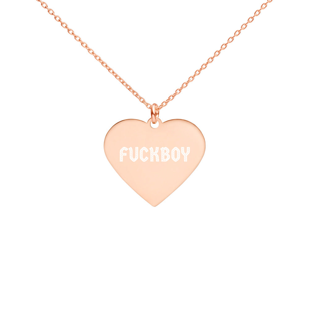 ABDUCTED Fuckboy Silver Necklace