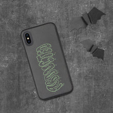ABDUCTED Slime Logo Biodegradable iPhone Case