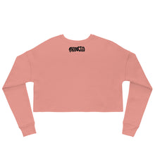 ABDUCTED Pink Champagne Cropped Sweater